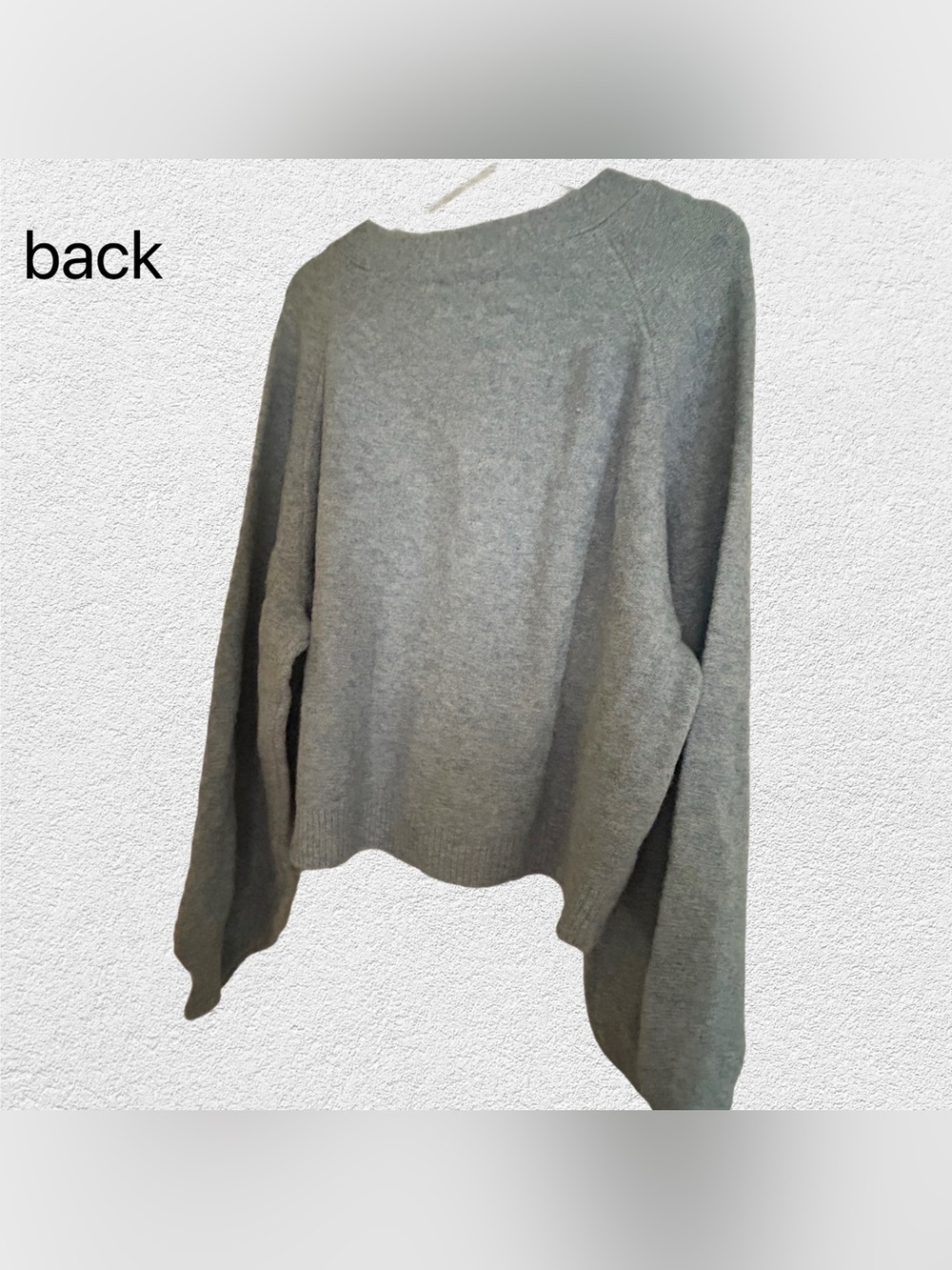 🇨🇦🆕NWT SMASH + TESS | XL/XXL | Blue Cozy Soft knit Weather Short Cardigan - Picture 5 of 16